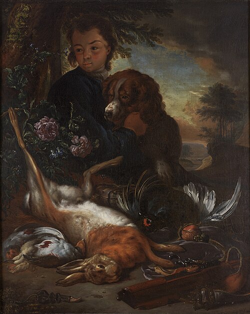 The Young Hunter, 1706, Willem Frederiksz van Royen