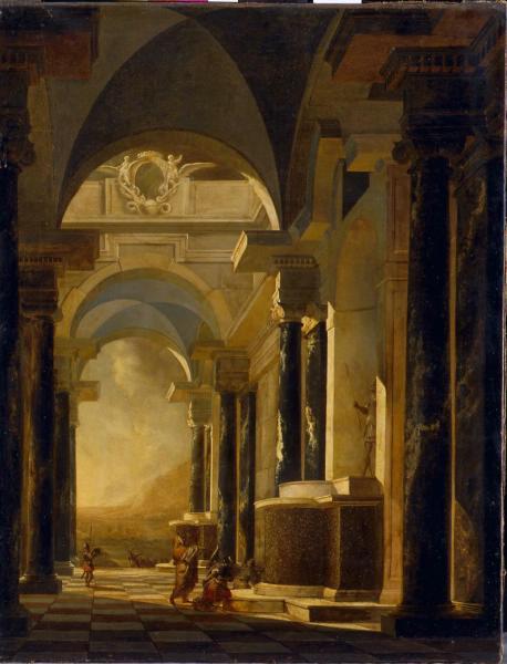 Entrance to the Temple, 1650, Wilhelm Schubert van Ehrenberg