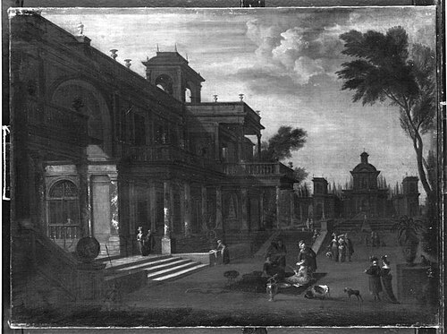 Architectural image, 1653, Wilhelm Schubert van Ehrenberg