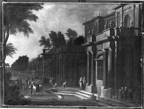 Architectural image, 1653, Wilhelm Schubert van Ehrenberg
