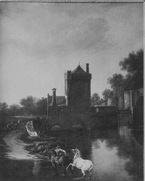 De Wittefrouwenpoort in Utrecht, 1655, Willem van Drielenburg