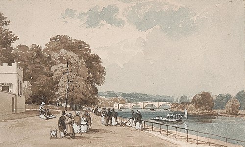 Richmond Bridge, , William Delamotte