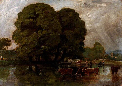 Little Marlow, Buckinghamshire, 1810, William Delamotte