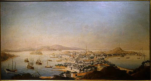 Panorama de Macau, 1800, William Anderson