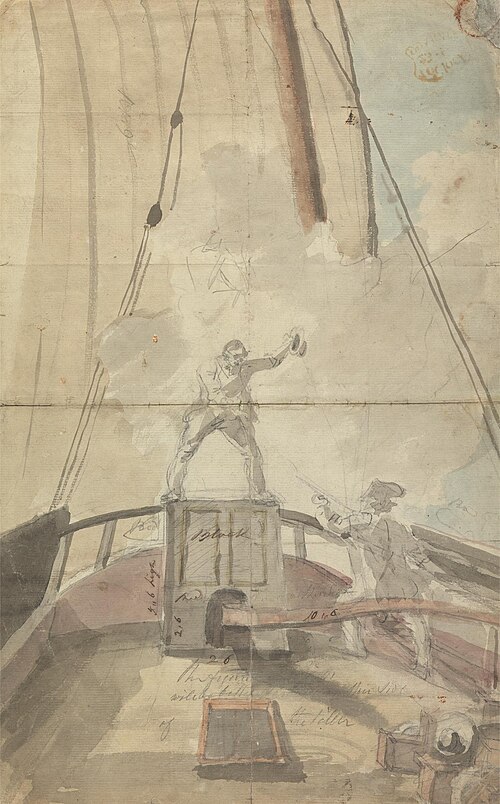 On a Man-o'-War, 1796, William Anderson