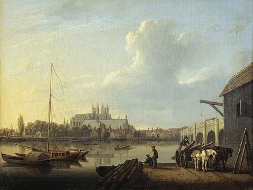 Westminster from the South, London, , William Anderson
