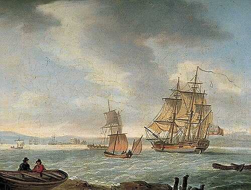 Seascape with Shipping, , William Anderson