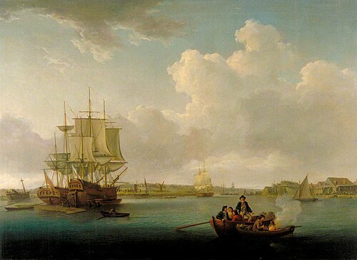 View on the Thames at Greenwich, , William Anderson