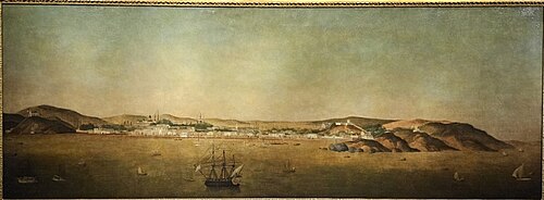 Panorâmica de Macau, 1800, William Anderson