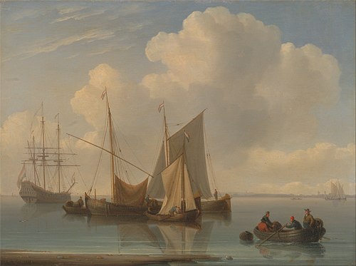 Dutch Sailing Vessel, 1814, William Anderson