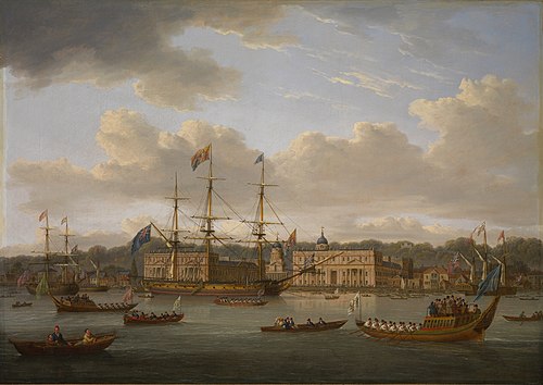 The Return of George IV to Greenwich from Scotland, 1822, William Anderson