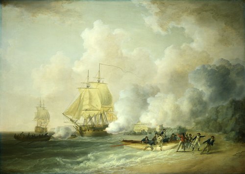 The Capture of Fort Louis, Martinique, 20 March 1794, 1795, William Anderson