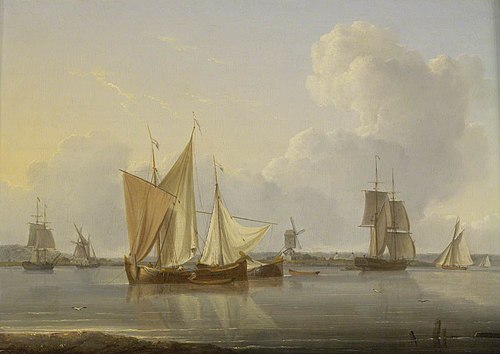 Limehouse Reach, London, 1820, William Anderson