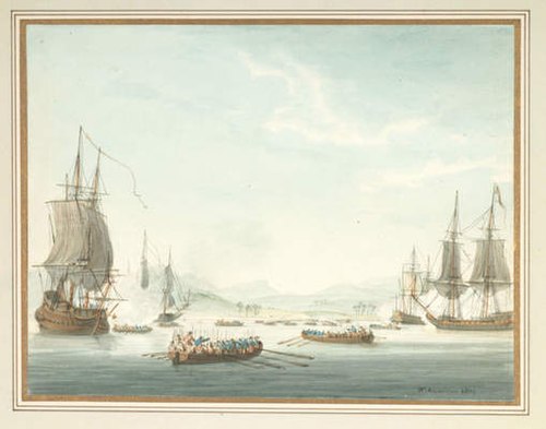 British Troops Landing at Jamaica, 1804, William Anderson
