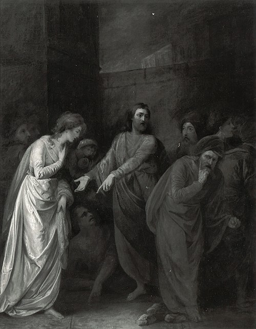 The Woman Accused of Adultery, 1791, William Artaud