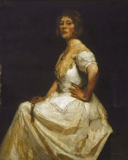 Silk and lace, 1926, William Beckwith McInnes