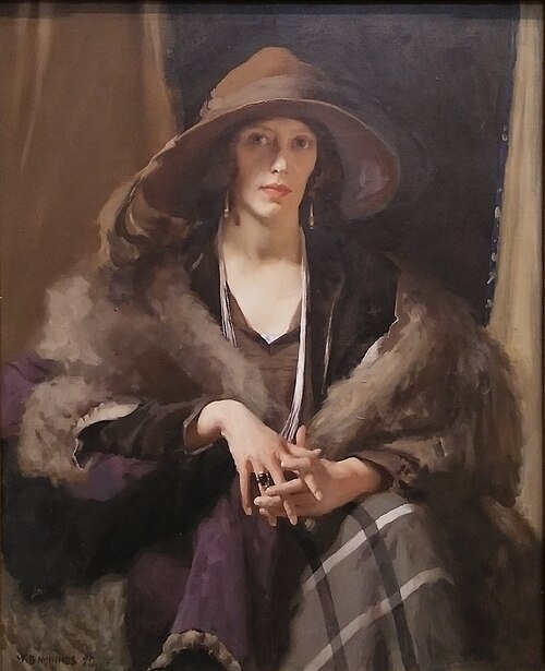 Miss Collins, 1924, William Beckwith McInnes