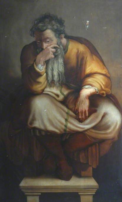 Jeremiah (copy after Michelangelo), , William Bewick