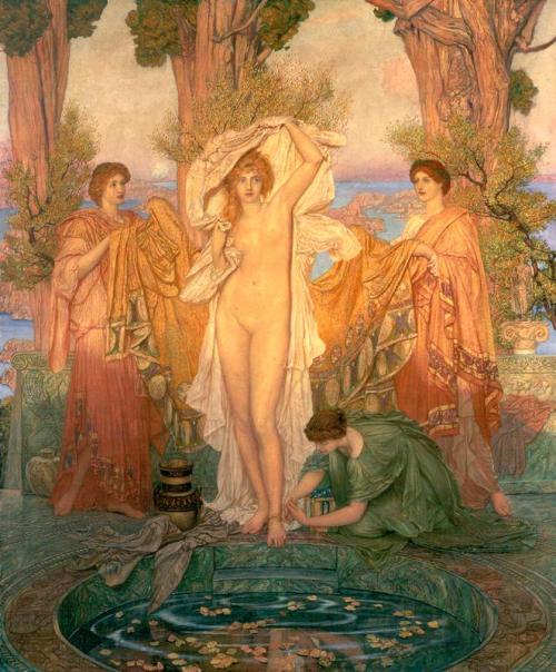 The Bath Of Venus, 1895, William Blake Richmond