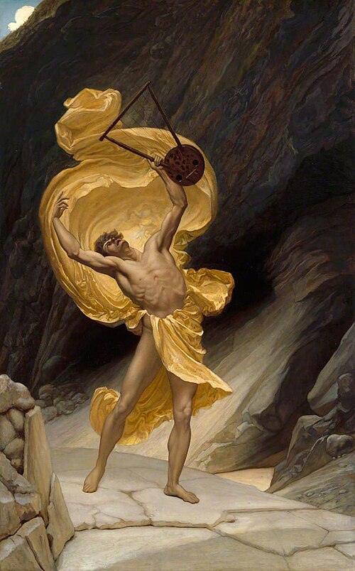 Orpheus Returning from the Shades, 1885, William Blake Richmond