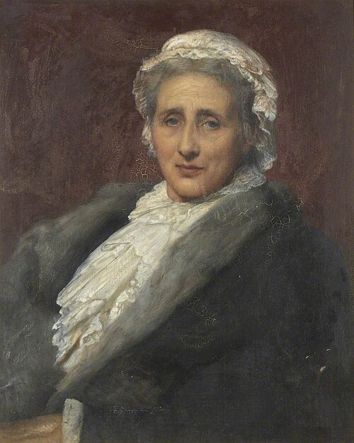 Florence Baird Smith, née De Quincey (c.1828–1903), Daughter of Thomas De Quincey, 1886, William Blake Richmond