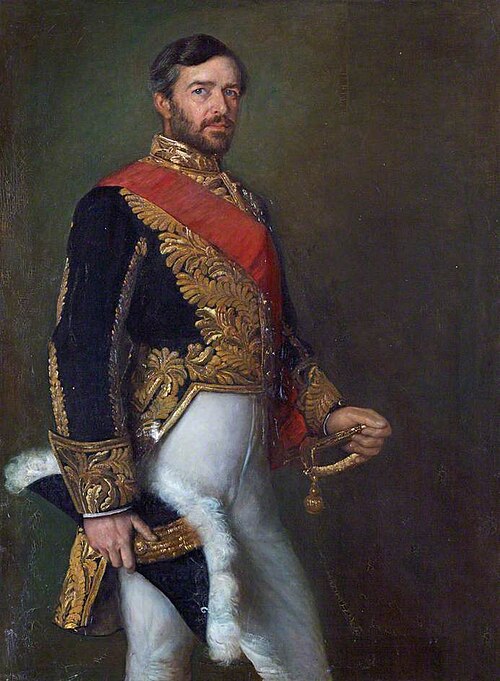 Sir Edward Malet (1837–1908), GCB, GCMG, PC, 1887, William Blake Richmond