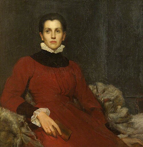 Helen Gladstone, Newnham College (1877–1880), Vice-Principal for North Hall (later Sidgwick Hall), (, 1889, William Blake Richmond