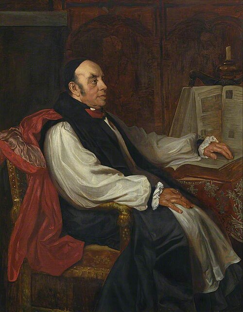 Joseph Barber Lightfoot (1828–1889), STP, Fellow and Biblical Scholar, Bishop of Durham and Hulsean , 1889, William Blake Richmond