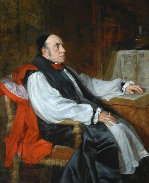 Joseph Lightfoot (1828–1889), Bishop of Durham (1879–1889), 1889, William Blake Richmond