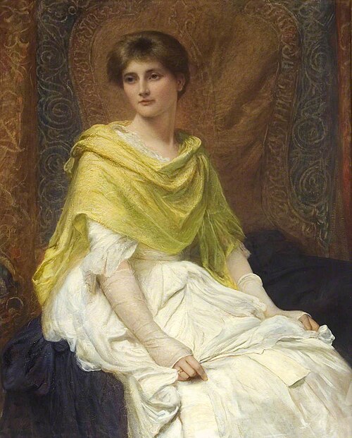 Mrs David Little, , William Blake Richmond