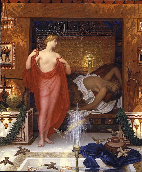 Hera in the House of Hephaistos, 1902, William Blake Richmond