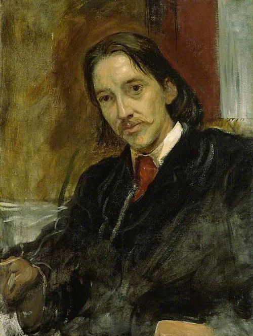 Robert Louis Stevenson, 1887, William Blake Richmond