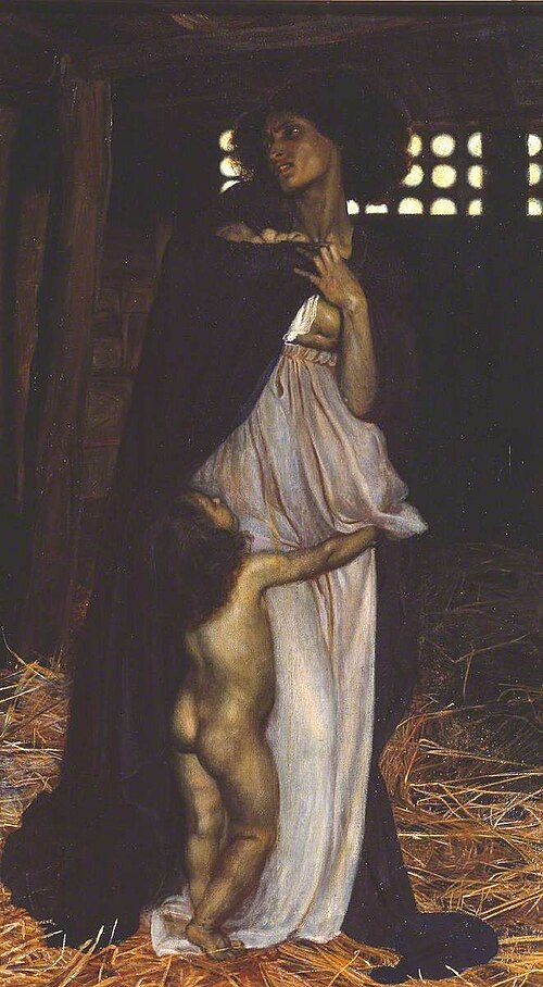The Slave, 1886, William Blake Richmond