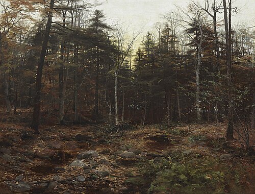 Woodland Scene, 1885, William Bliss Baker