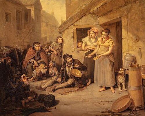 The Tinkers, 1825, William Bonnar