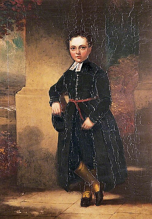 John Guy Webster as a Christ's Hospital Boy, , William Bowness