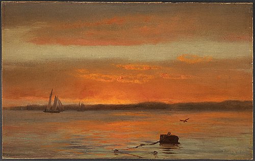 Sunset, 1867, William Bradford