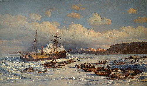 Voyage of the Polaris, 1875, William Bradford