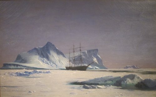 Scène dans l'Arctique, 1880, William Bradford