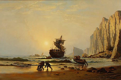 Naufrage au large du Labrador, 1867, William Bradford
