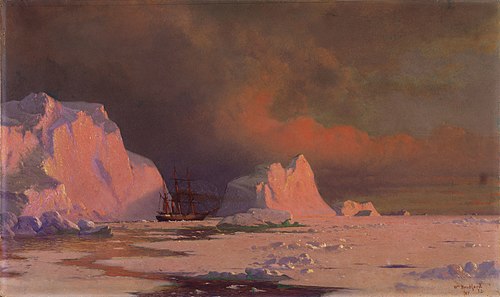 The 'Panther' in Melville Bay, 1873, William Bradford