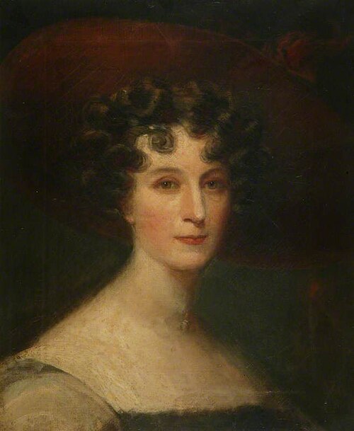 A Lady in a Plumed Hat, , William Bradley