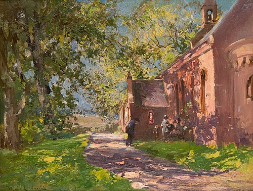 Auchmithie Church, , William Bradley Lamond