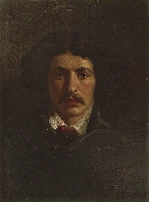 Self-portrait, 1876, William A. Breakspeare