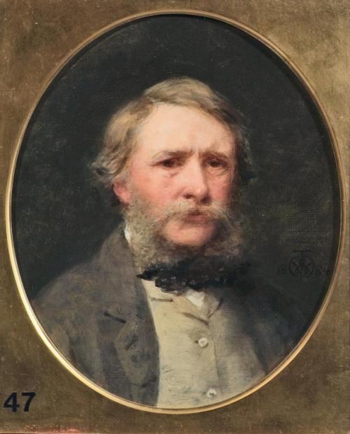 Self Portrait, 1884, William Charles Thomas Dobson