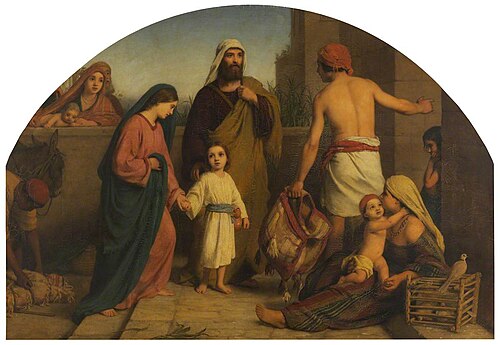 The Holy Family Returned from Egypt, 1863, William Charles Thomas Dobson