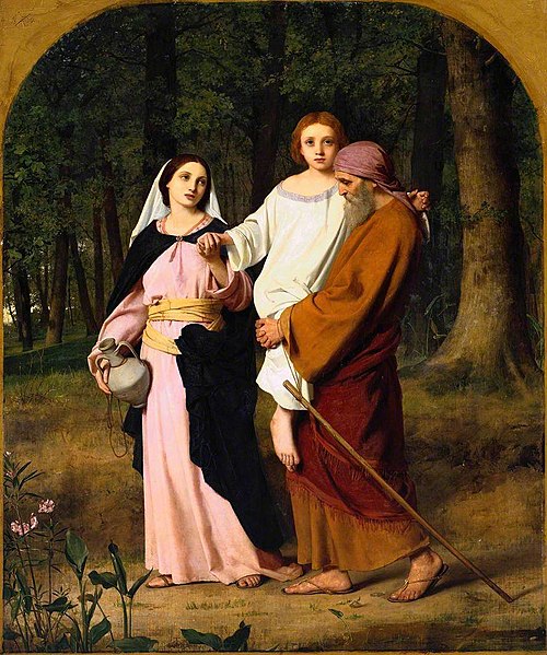 The Child Jesus Going Down with His Parents to Nazareth, 1856, William Charles Thomas Dobson