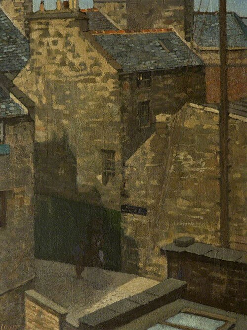 Thistle Street Mews, 1923, William Crozier