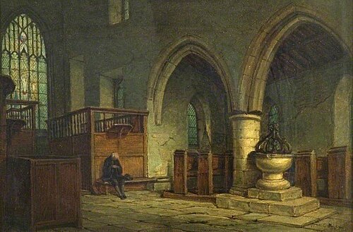 The Chapel, Haddon Hall, Derbyshire, , William Harold Cubley