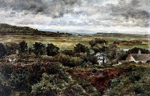 Bidston Marsh, 1855, William Davis